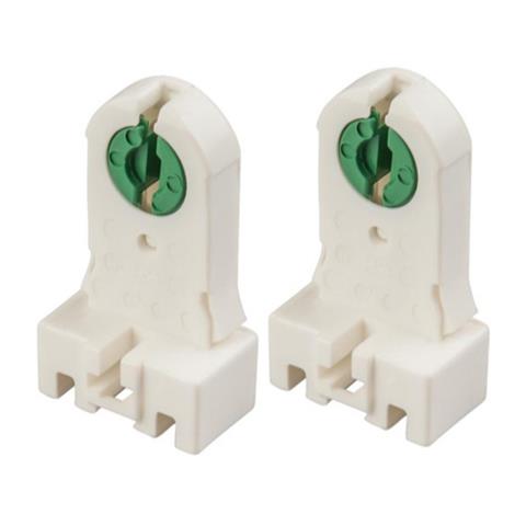 2 Portalampada G13 2A 250V Polypool per Tubi Fluorescenti 2 Portalampada G13 2A 250V Polypool per Tubi Fluorescenti